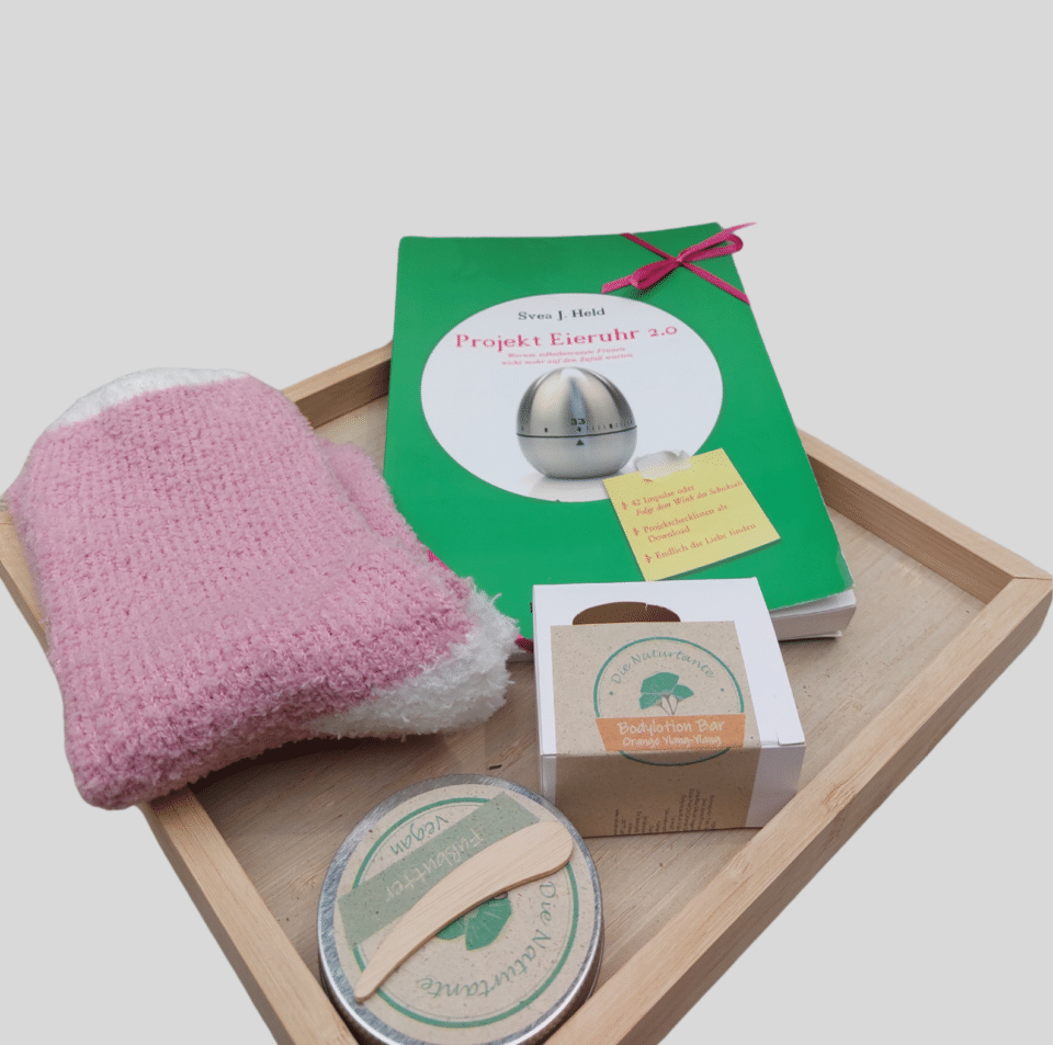 Meine (Aus)Zeit für die Liebe | das Bücher-Wellness-Paket inkl. Naturkosmetik