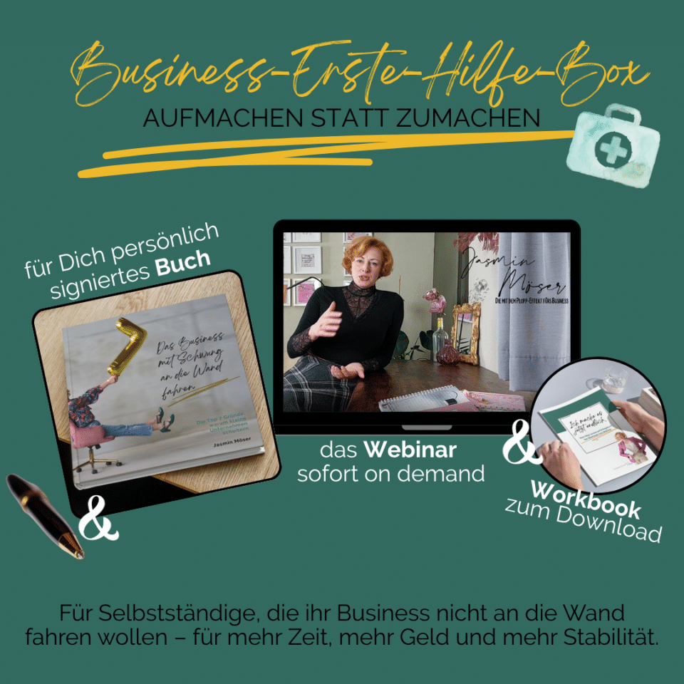 Ein Minikurs für Selbstständige, von Jasmin Möser